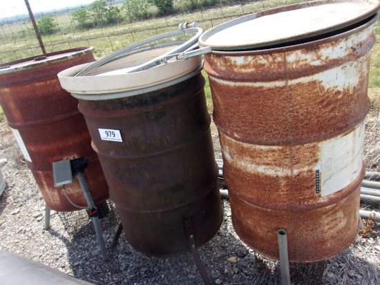 (3) Deer Feeders