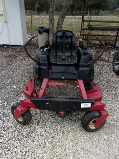 Toro Zero Turn Gas Lawnmower   (KEY)