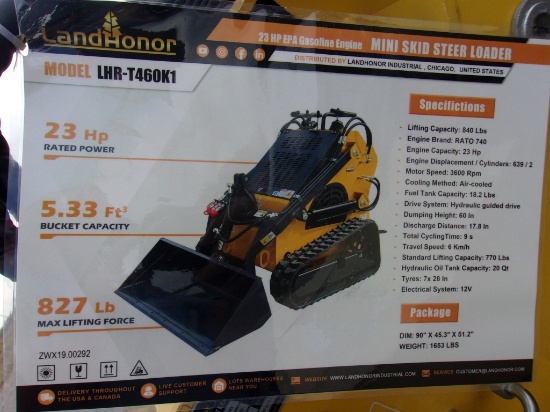 Mini skidsteer loader