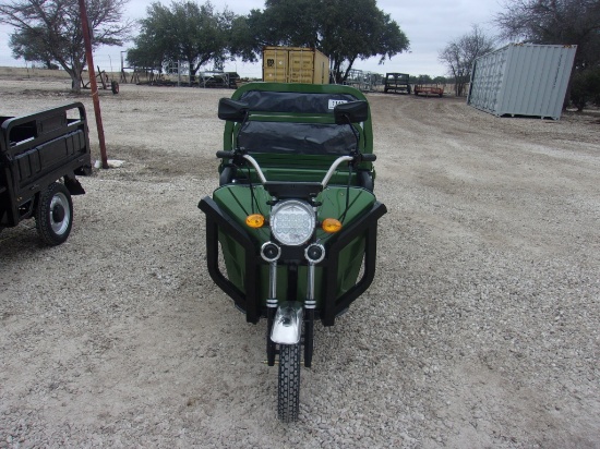 Electric Tricycle  (Green)  ($50 FEE)