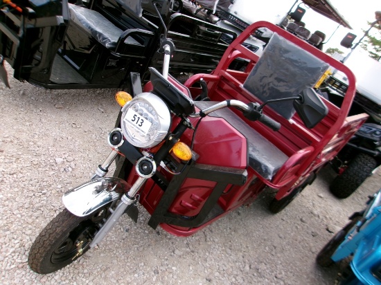 High End Electric Tricycle   (KEY $50 Fee)
