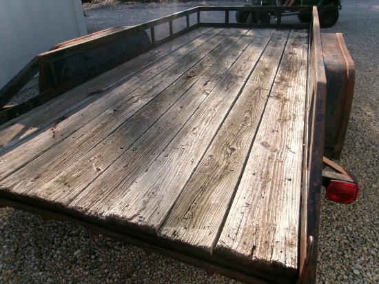 Flatbed Trailer 16ft X 6.5ft W/ Ramps (TITLE)