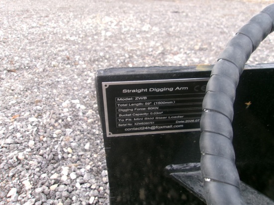 Mini Skid Steer Backhoe