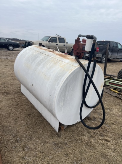 500 Gallon Fuel Tank With Pump