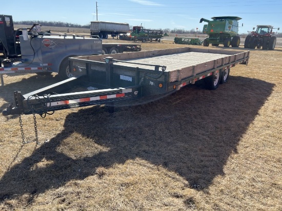 Pj 20ft Flat Deck Trailer