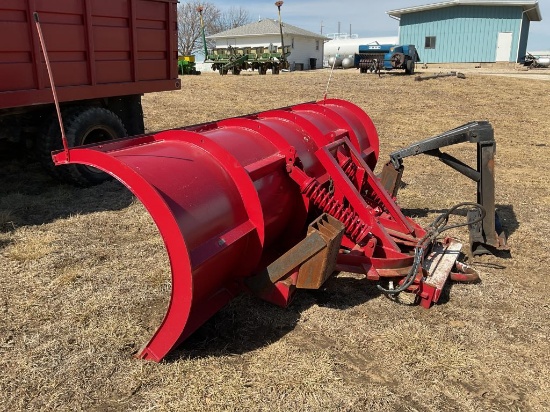12' Henke Power Angle Snowplow *ROSEVILLE*