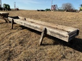 Wooden Feed Bunk *ROSEVILLE*