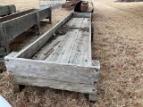 Wooden Feed bunk *ROSEVILLE*