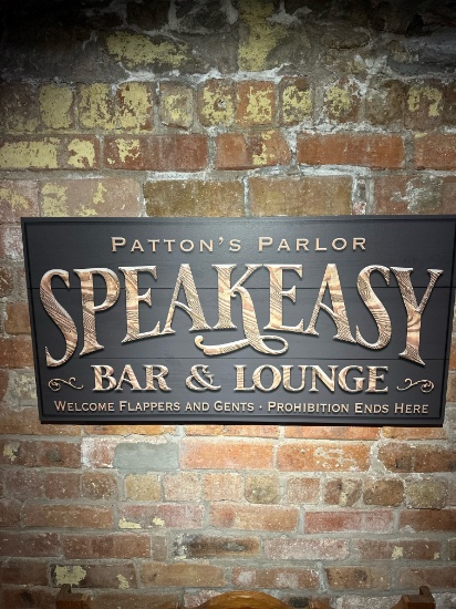 Private Party in the Speakeasy with personal bartender and appetizers.