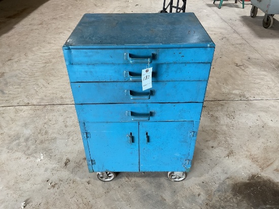 Heavy Steel Rolling Tool Chest