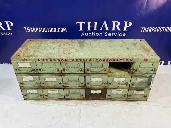 Metal drawer cabinet