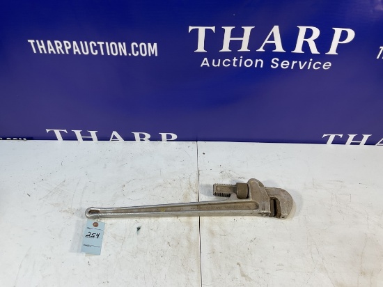 International Alum Pipe Wrench