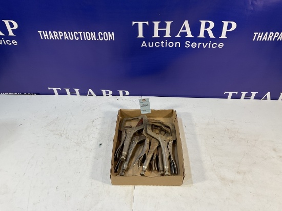 6 Vise Grip Welding Clamps