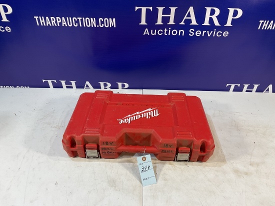 Milwaukee 18 Volt Drill and Case ONLY