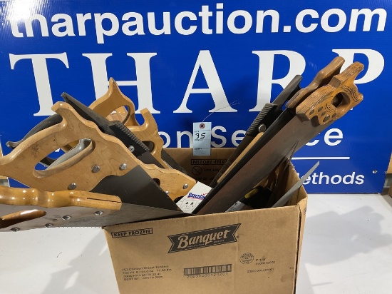 Box of Hand Saws