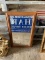 Rectangle Mirror with Wood Frame