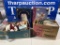 4 boxes of Misc Christmas Decorations