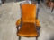 Wooden Upholstered Rocker