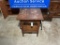 Oak Mission Style End Table