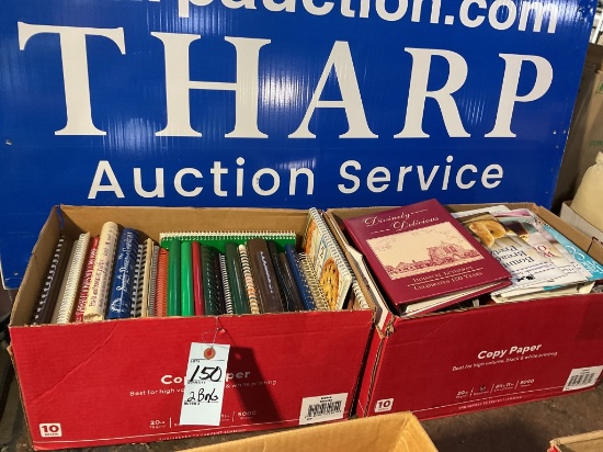 2 Boxes of Cook Books
