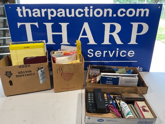 4 Boxes of Office Supplies