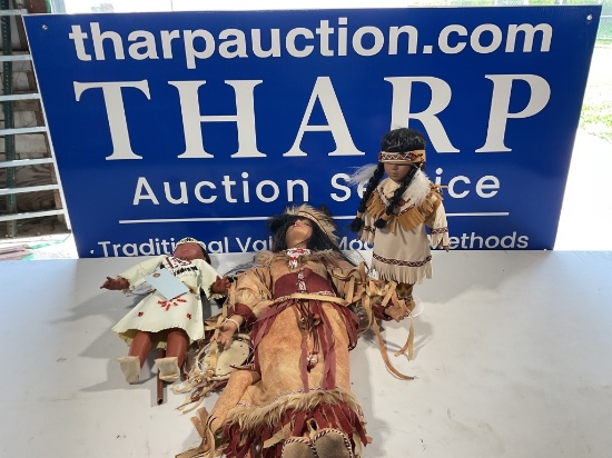 3 Indian Dolls