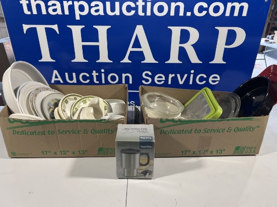 2 flats of Misc Kitchen supplies
