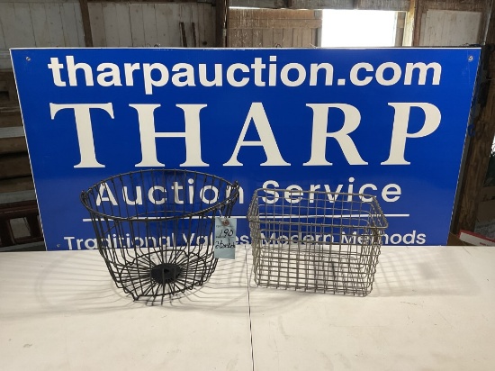 2 Wire Baskets