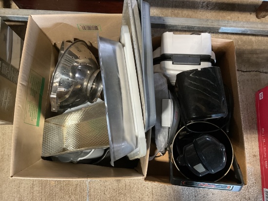 2 boxes of Kitchen Items