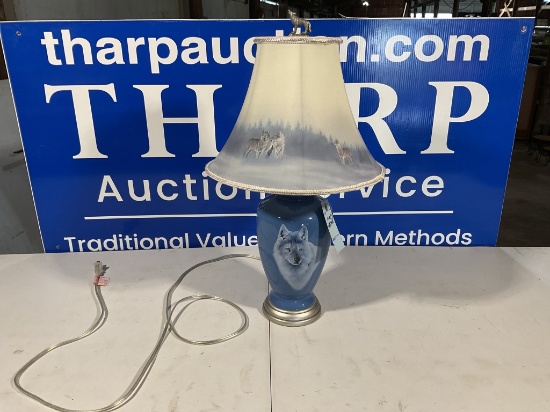 Wolf Lamp