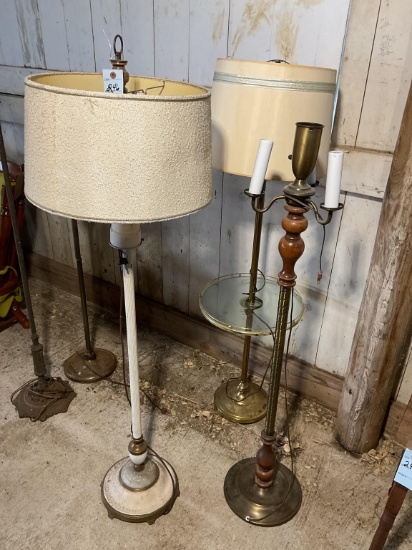 3 floor lamps