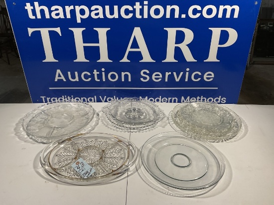 Glass platters