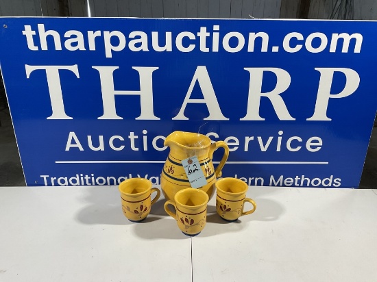 Yellow Celebrate Home Stoneware Set