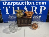 Jewelry Box, Spittoon, and Misc