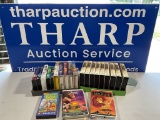2 Flats of VHS Movies