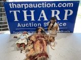 3 Indian Dolls