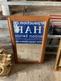 Rectangle Mirror with Wood Frame