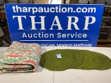Placemats and bench cushion