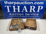 2 boxes of glassware