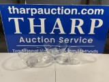 3 glass bowls