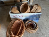 Lot of various baskets