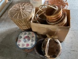 Lot of various baskets
