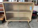 Blonde Record Cabinet