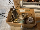 Box of Misc Lamps