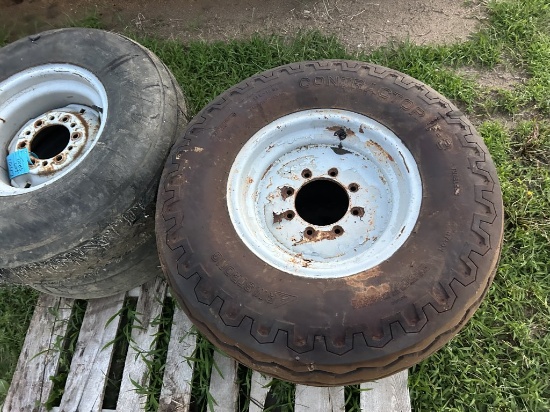 Foam Filled Tires on Rims
