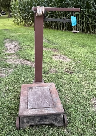 Antique Platform Scale