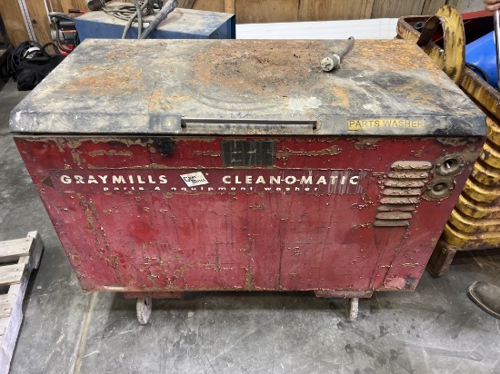 Gray Mills Parts Washer