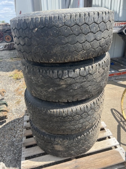 Wide track tires on 5 bolt Aluminum wheels