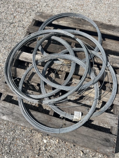 5 rolls of high tensil wire