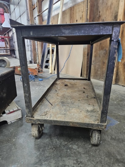 Work bench 4'x2' rolling